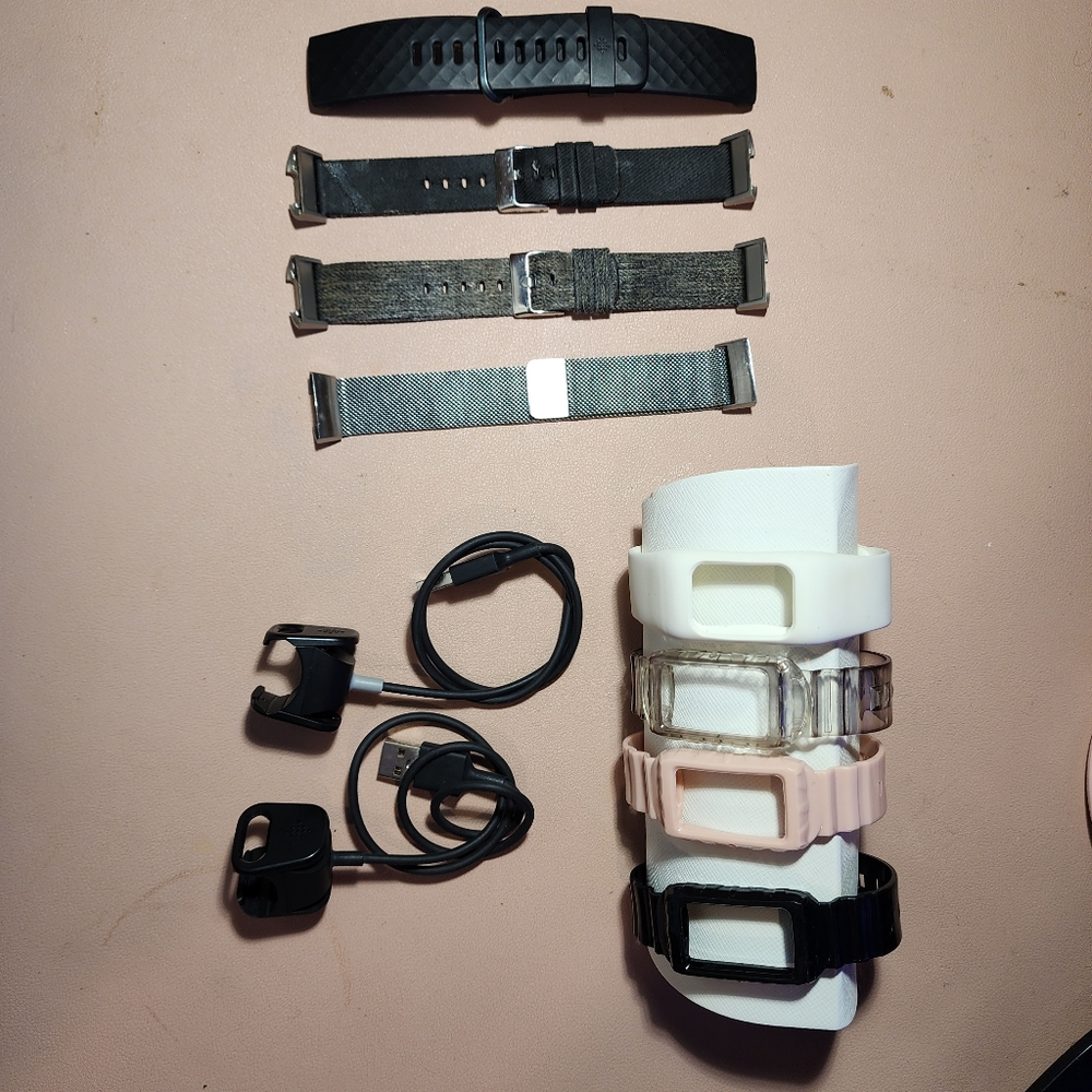 Fitbit Charge 3 and 4 Compatible Bands and Charger